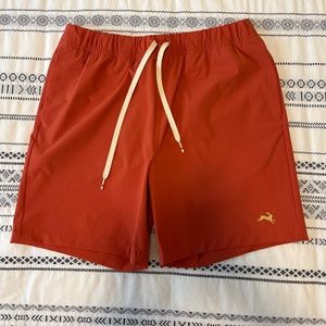 Tracksmith Run Cannonball Shorts Terra Cotta